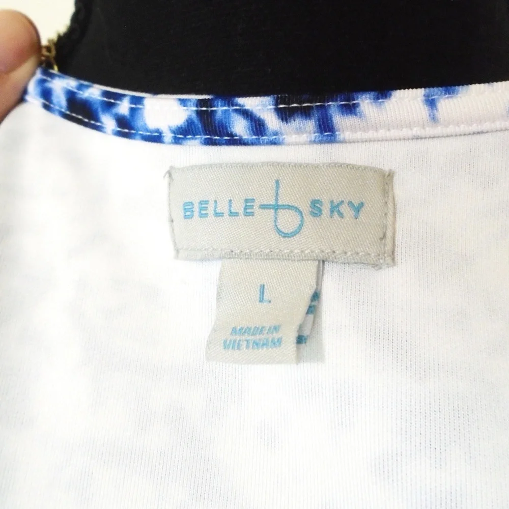 Belle + Sky large patterned drop waist shift dress - Picture 5 of 6